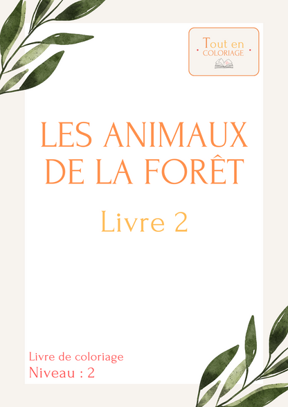 Les animaux de la forêt - niveau 2 - PDF téléchargeable