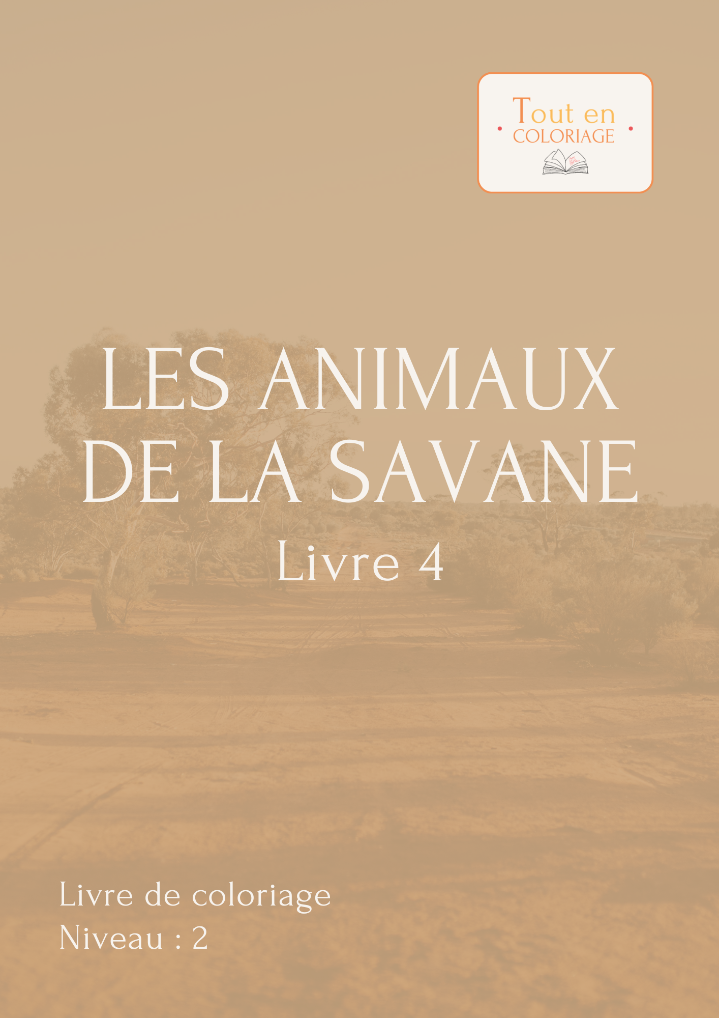 Les Animaux de la Savane - Niveau 2 - PDF téléchargeable