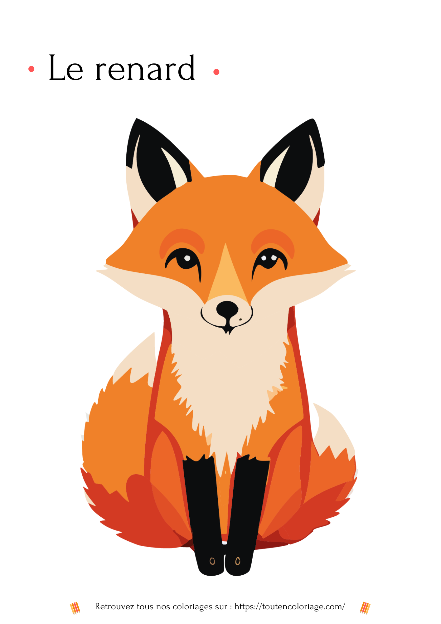 Coloriages Renard Roux coloriages-renard-roux