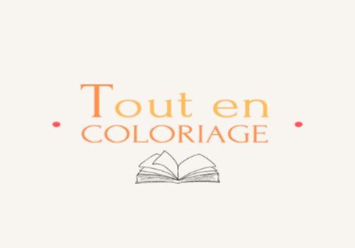 Logo de la boutique en ligne tout en coloriage.